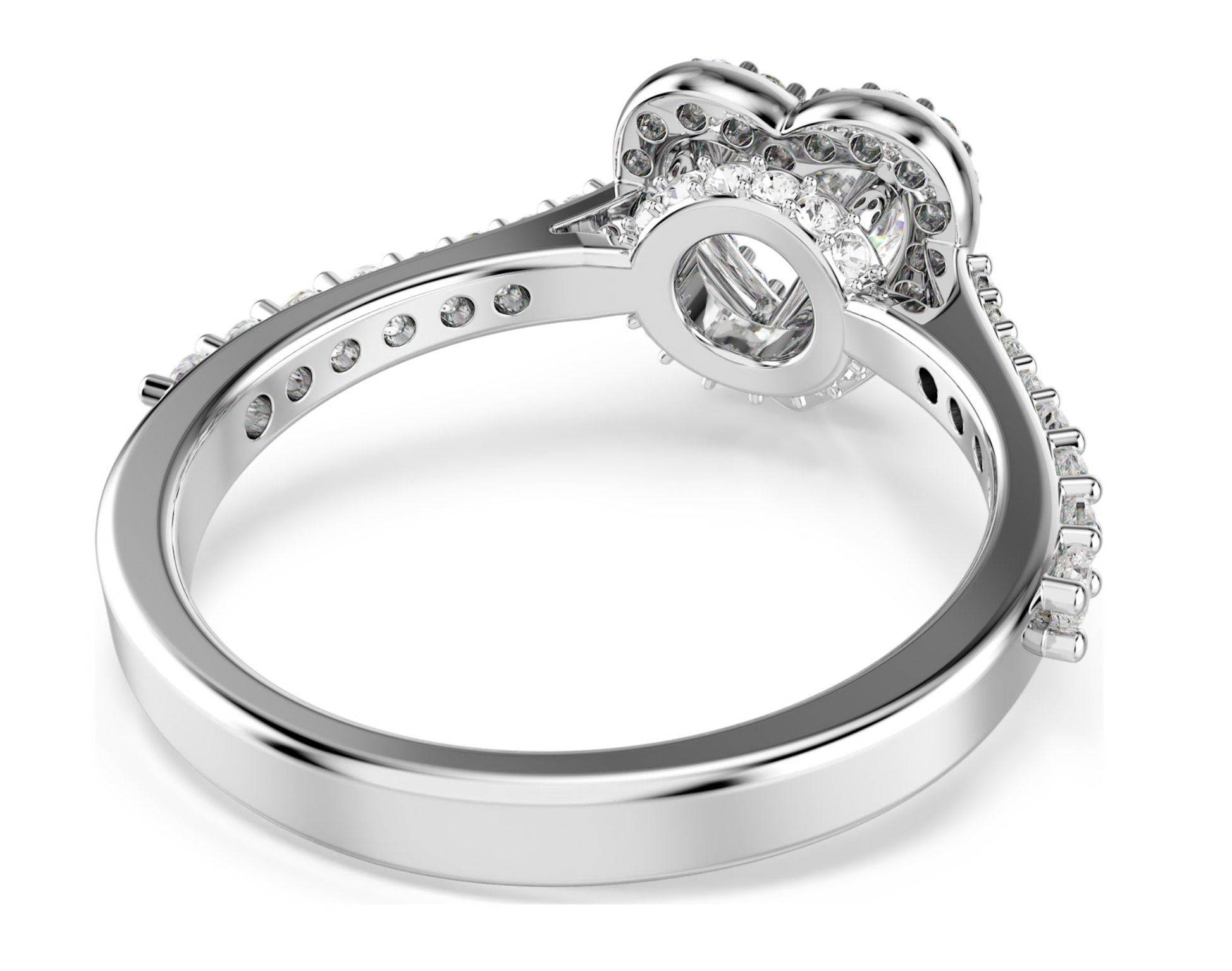 5744046 UNA:RING HRT WHITE/RHS 55