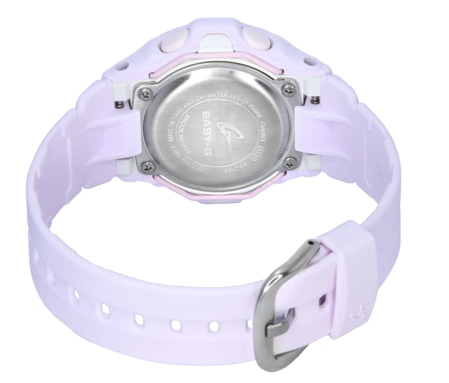 BG169U-4B BABY G DIG RENEWAL BG 169M-4D, PINK RESIN BAND
