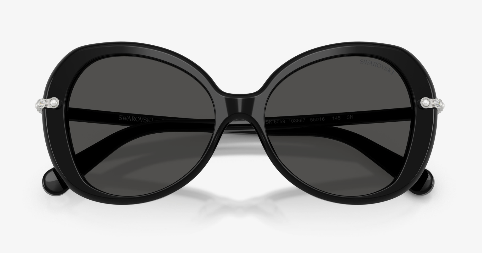 SWAROVSKI 0SK6059 10388755 BLACK W/DARK GREY