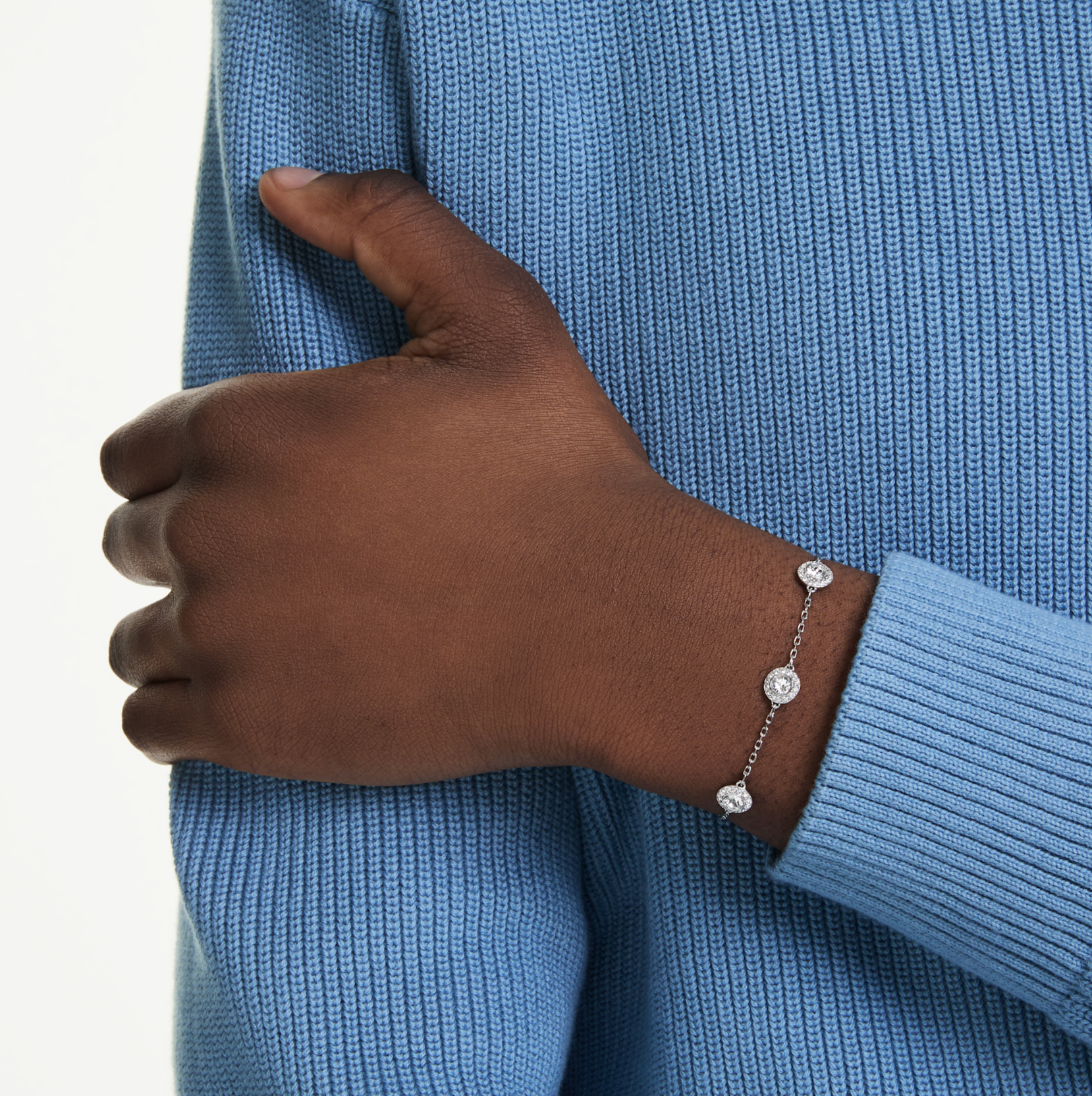 5732272 UNA:BRACELET DOUBLE SIDE CRE/RHS M