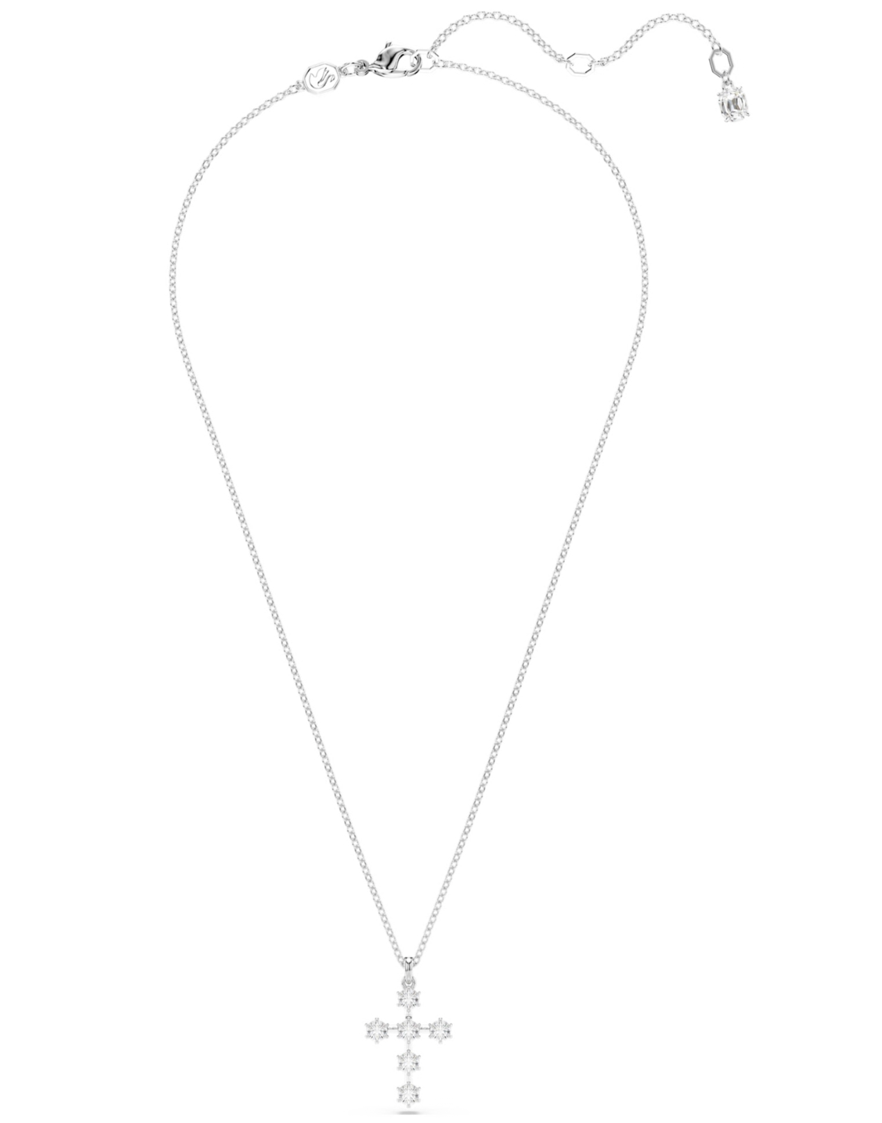 5675576 INSIGNE:PEND CROSS_CONSTELLA WHI/RHS