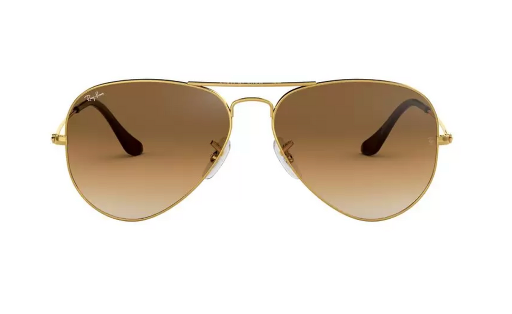 RAYBAN 0RB3025 AVIATOR LARGE METAL ARISTA W/CLEAR