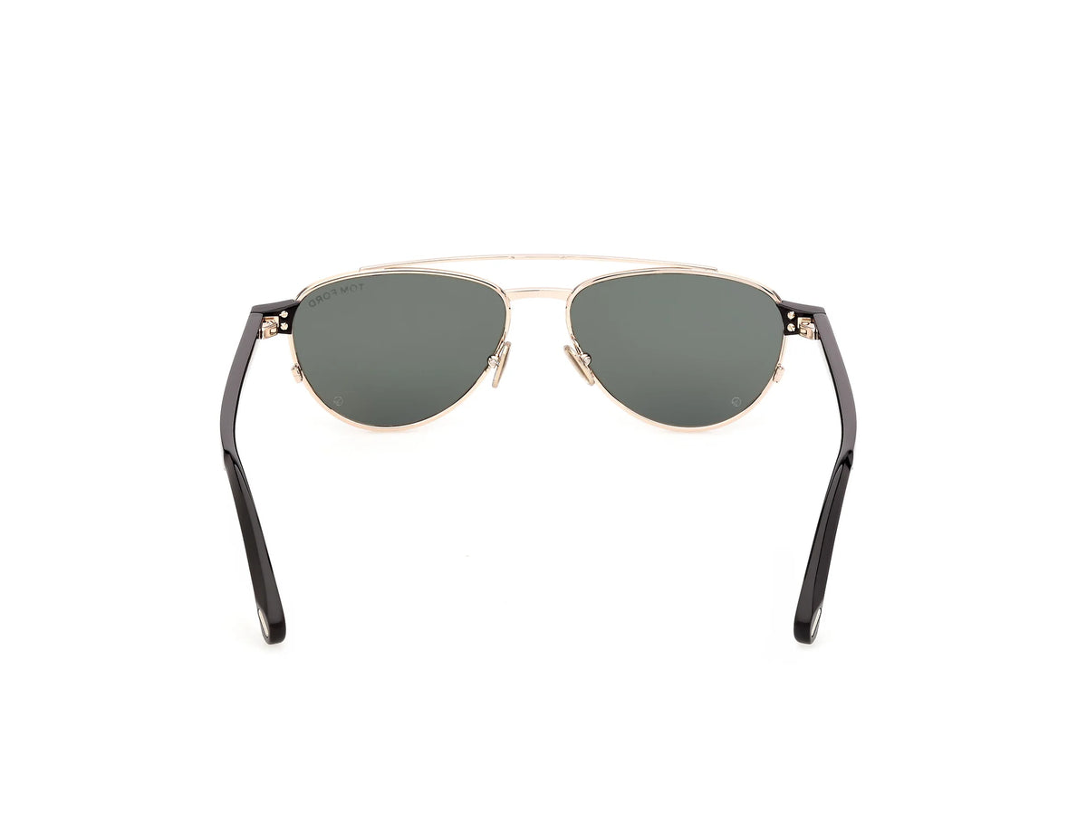 TOM FORD FT13615528N METAL SUNGLASSES 5528N