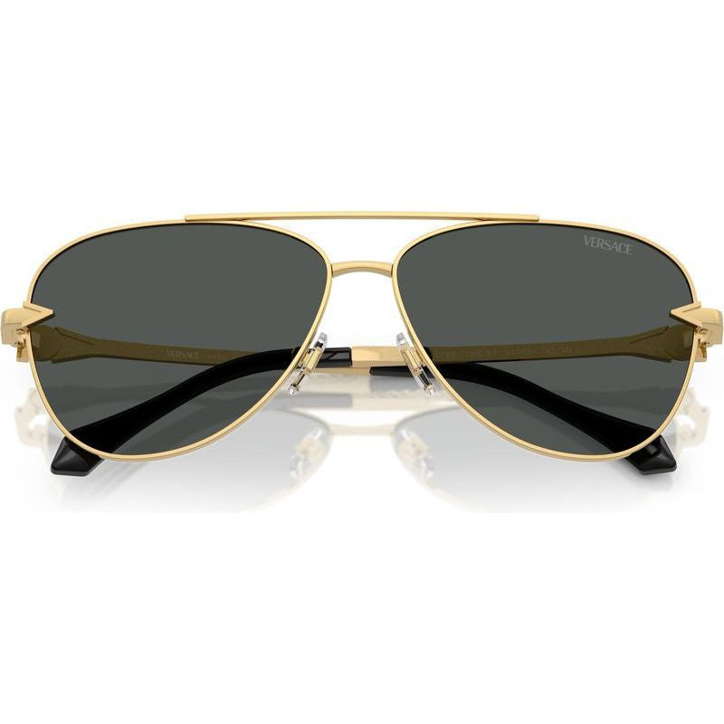 VERSACE 0VE2283 SIZE61 GOLD W/DARK GREY