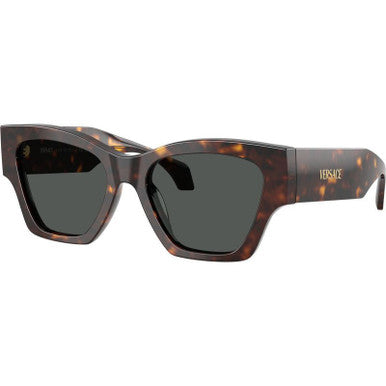 VERSACE 0VE4492U SIZE 53 DARK HAVANAW/DARK
