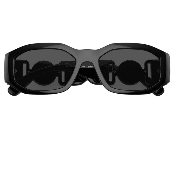 VERSACE 0VE4361 SIZE 53 BLACK W/DARK GREY