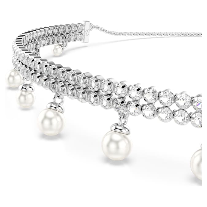 5720865 SS25 CAPSULE:CHOKER PRL WHITE/RHS