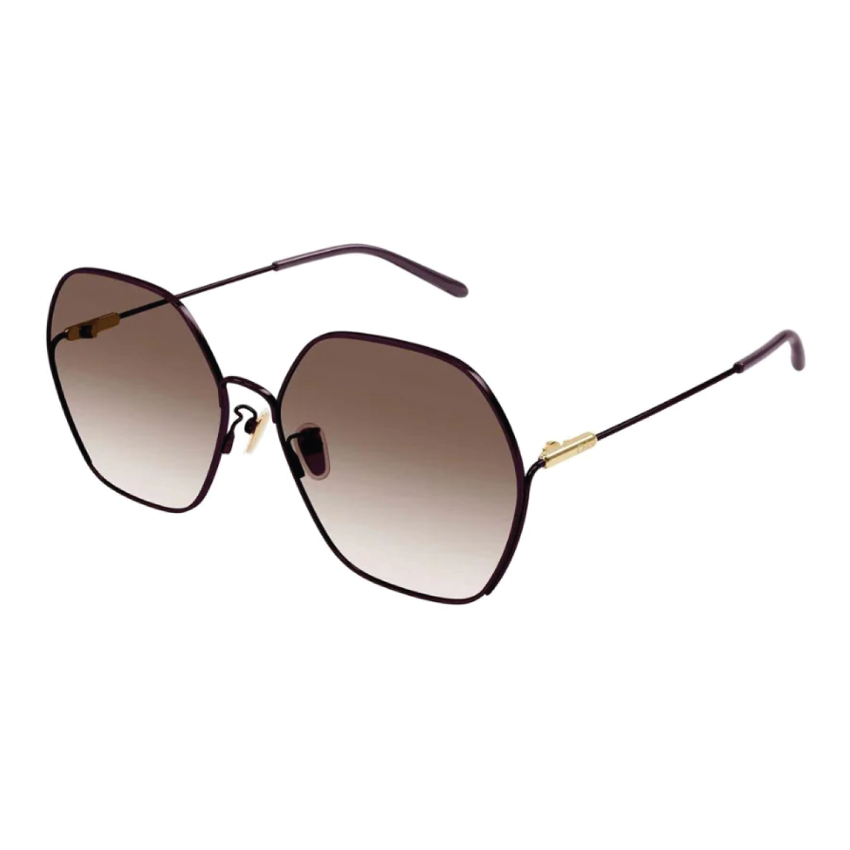 SUNSHADES EYEWEAR - CHLOE CH0169SA003 BURGUNDY (03)-2