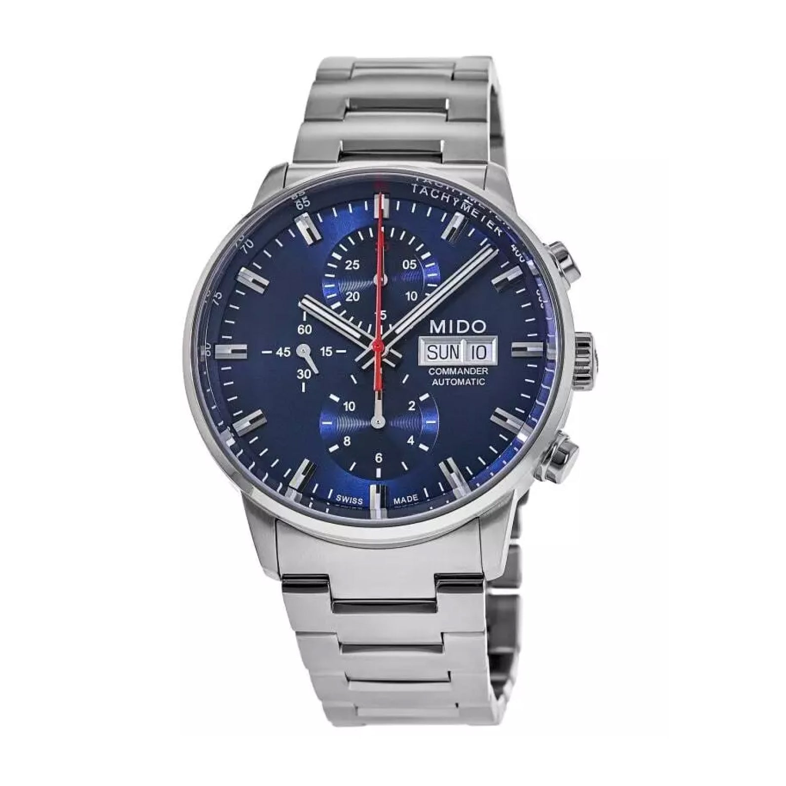 Mido Commander Blue Men's Watch - M0164141104100