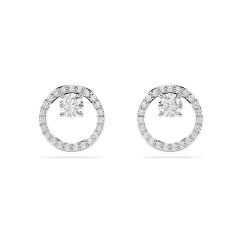 5692262 CONSTELLA:PE STUD CZ WHITE/RHS