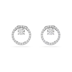 5692262 CONSTELLA:PE STUD CZ WHITE/RHS