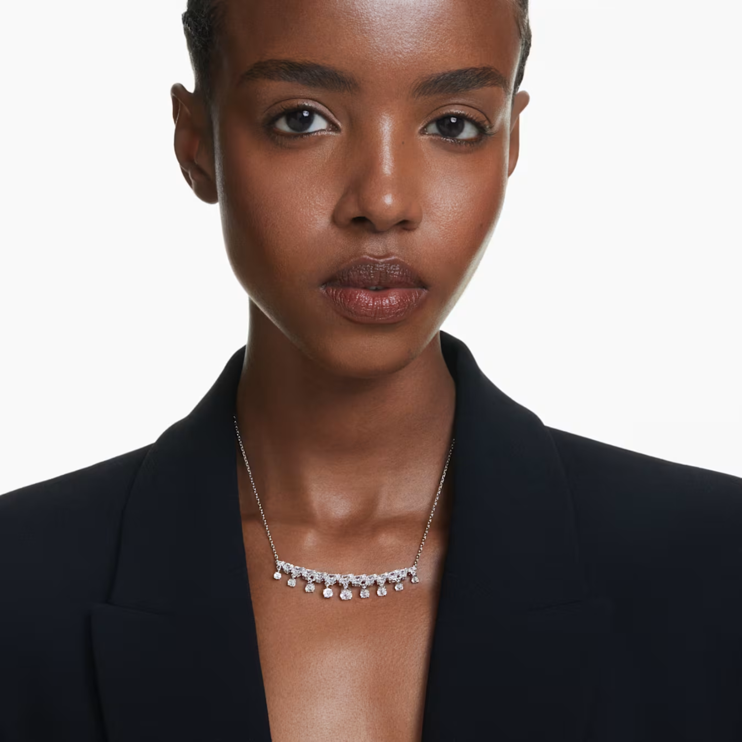 5692637 IDYLLIA E:NECKLACE WHITE/RHS