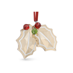 5656277 HOLIDAY CHEERS:ORNAMENT GB HOLLY LEAVES