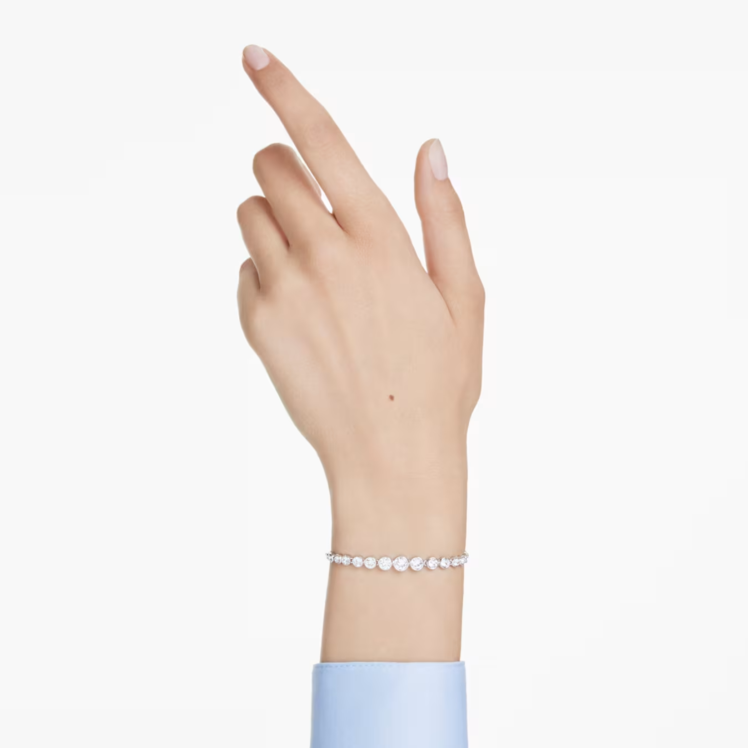 5705451 IMBER:BRACELET ROUND CRY/RHS M