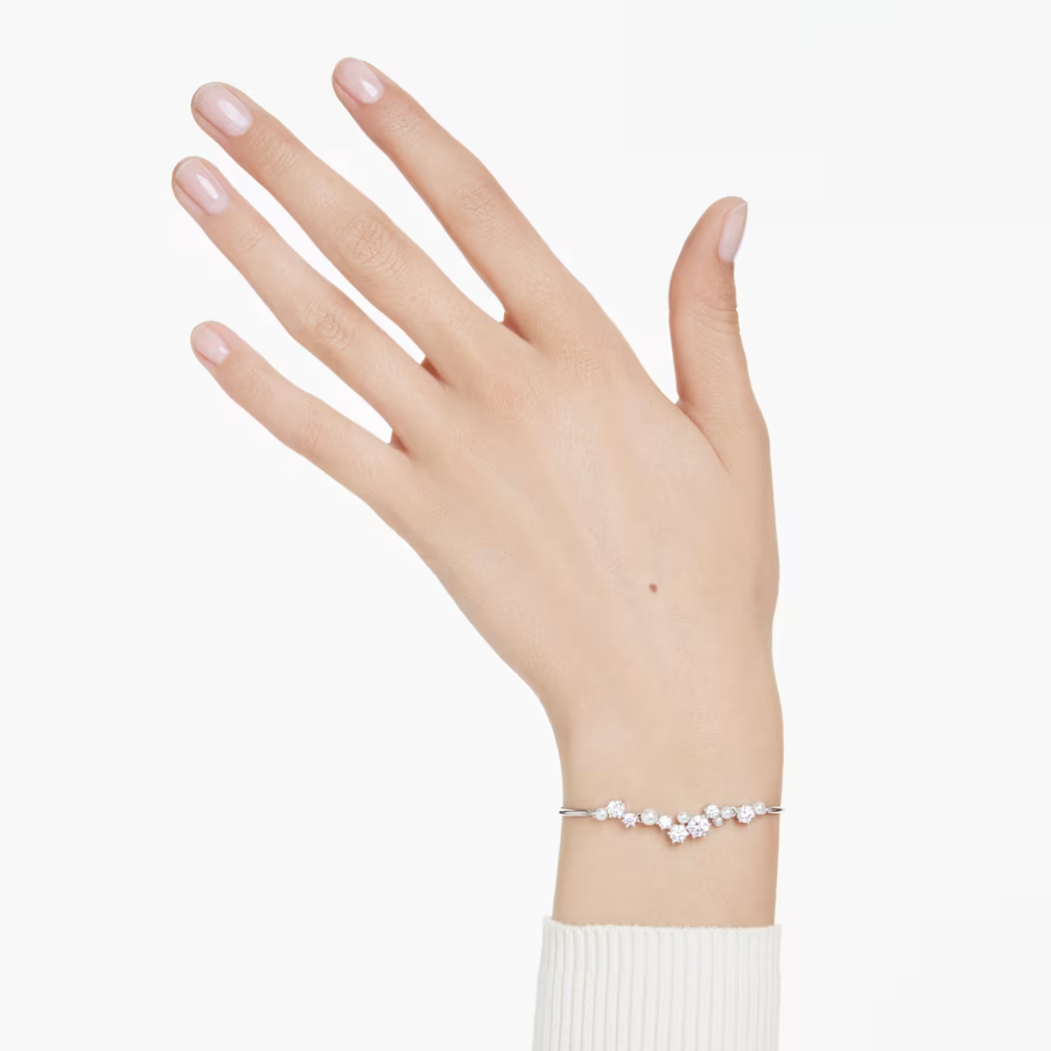 5705618 CONSTELLA:BRACELET SOFT WHITE/RHS M