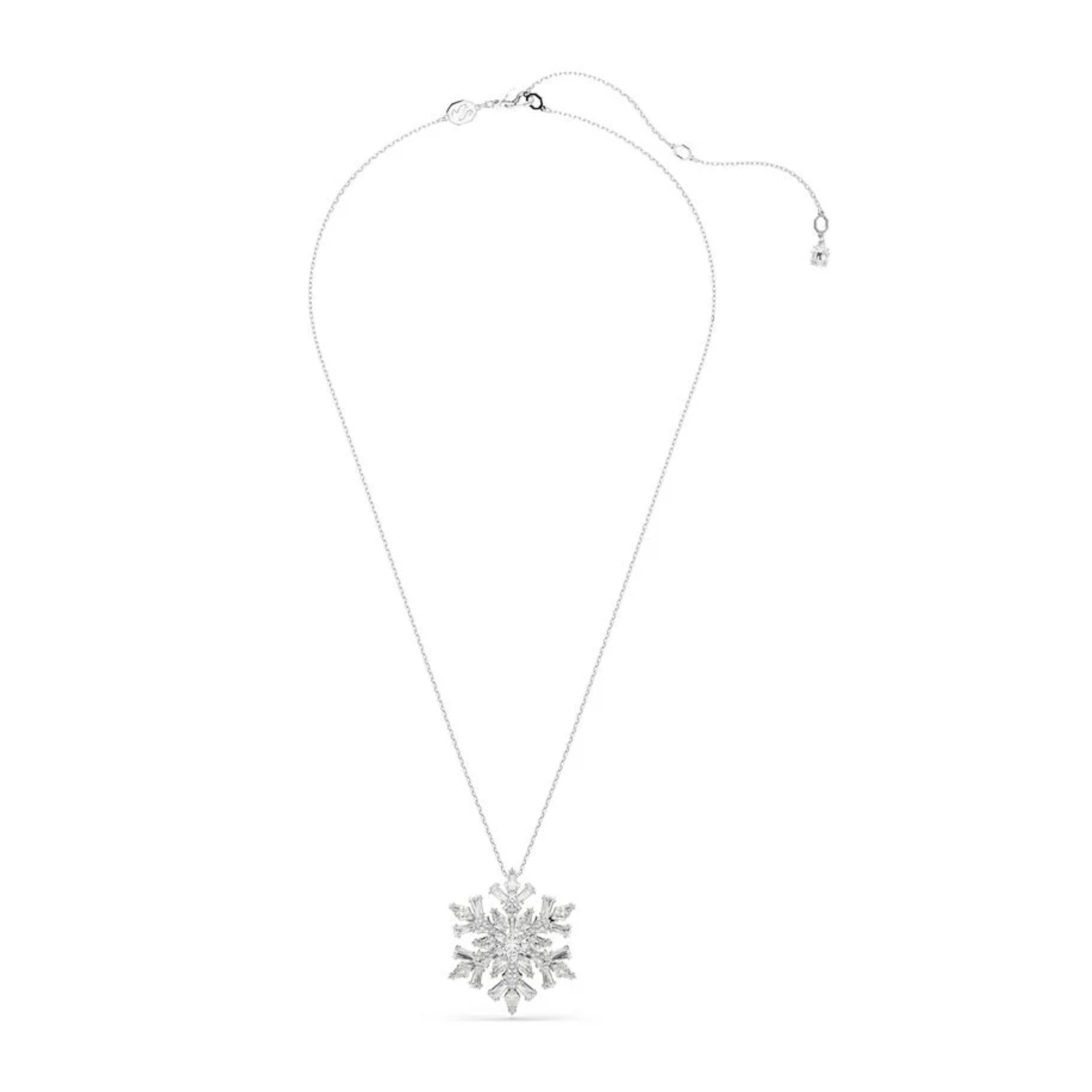 5693226 PEND BROOCH WHITE/RHS