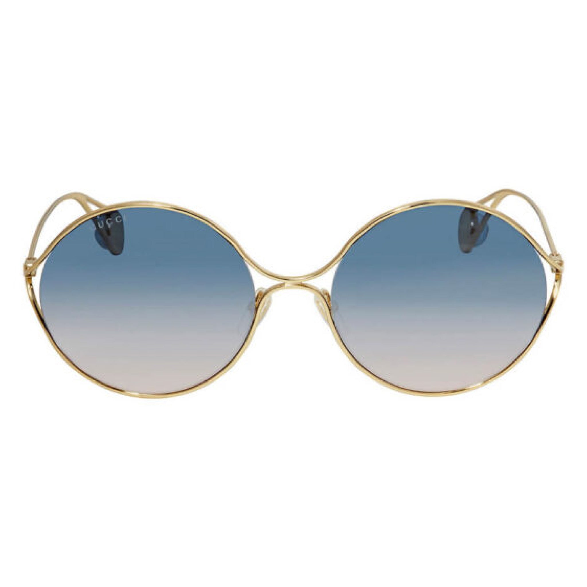 SUNSHADES EYEWEAR - GUCCI GG0253SA001 GOLD (55)