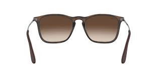 RAY BAN 0RB4187 SIZE54 VHRIS RUBBER HAVANA W/BROWN GRADIENT DARK BROWN