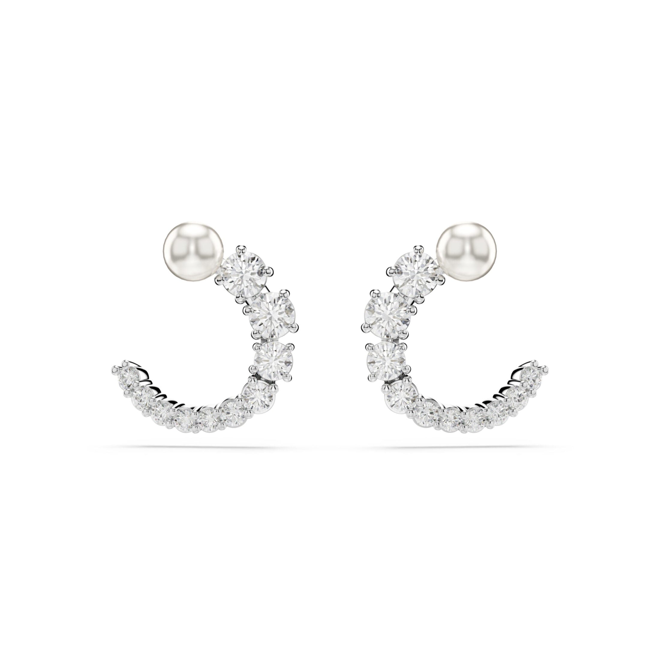 5692260 MATRIX:PE STUD CIRCLE WHITE/RHS