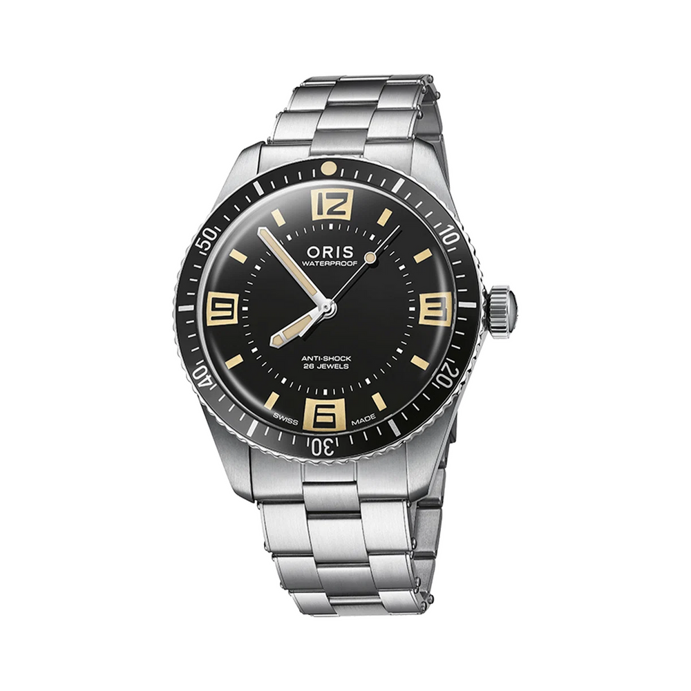 01 733 7772 4034-Set 60th Anniversary Edition - Dial: Black, Arab num, Strap: MB steel polished