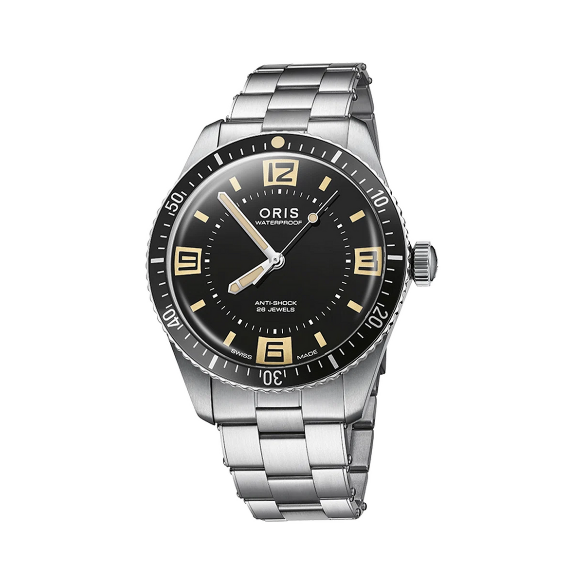 01 733 7772 4034-Set 60th Anniversary Edition - Dial: Black, Arab num, Strap: MB steel polished