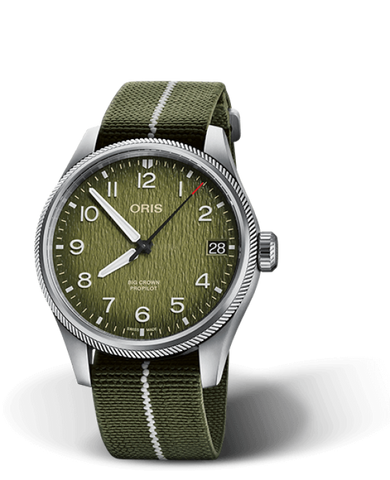Okavango Air Rescue L.E. - Dial: Green, arab num, Strap: Textile strap green