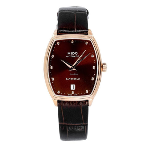MIDO - M0413073629600 Leather Watch