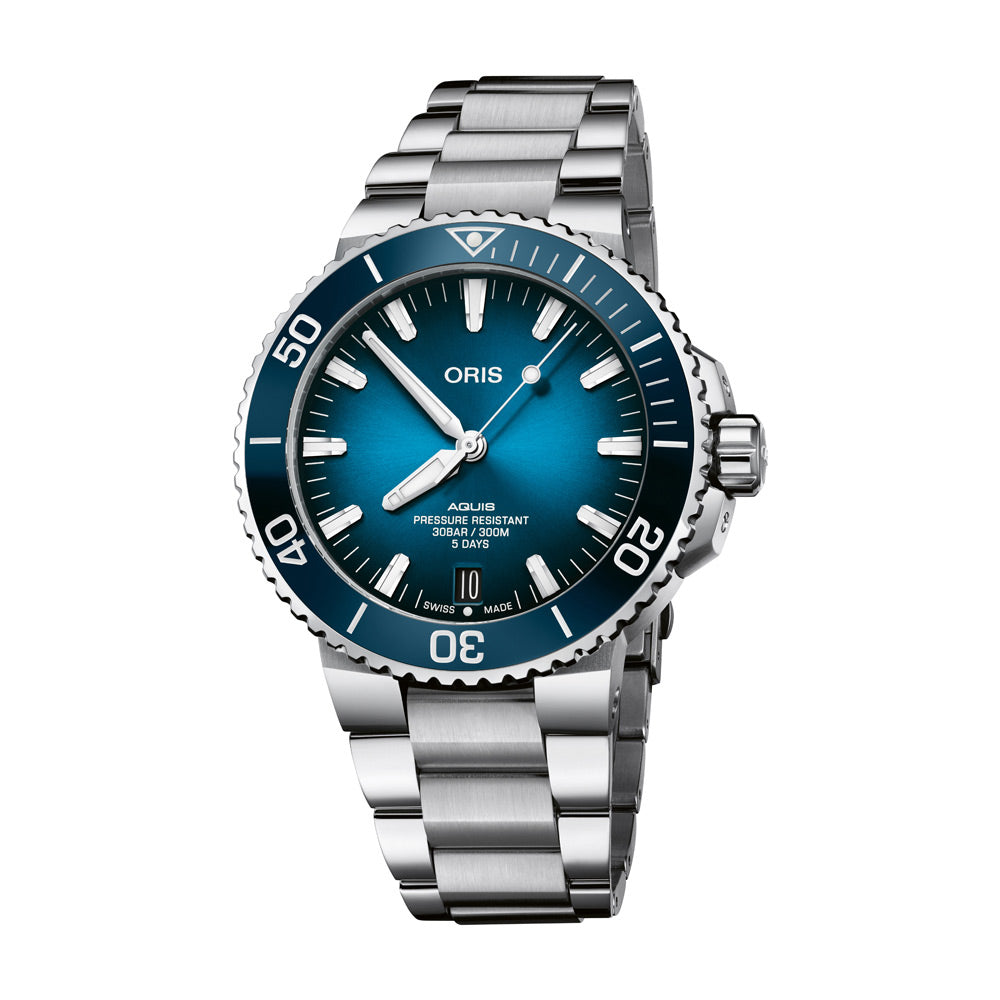 Aquis Date Cal. 400 Men's 01 400 7763 4135-07 8 24 09PEB