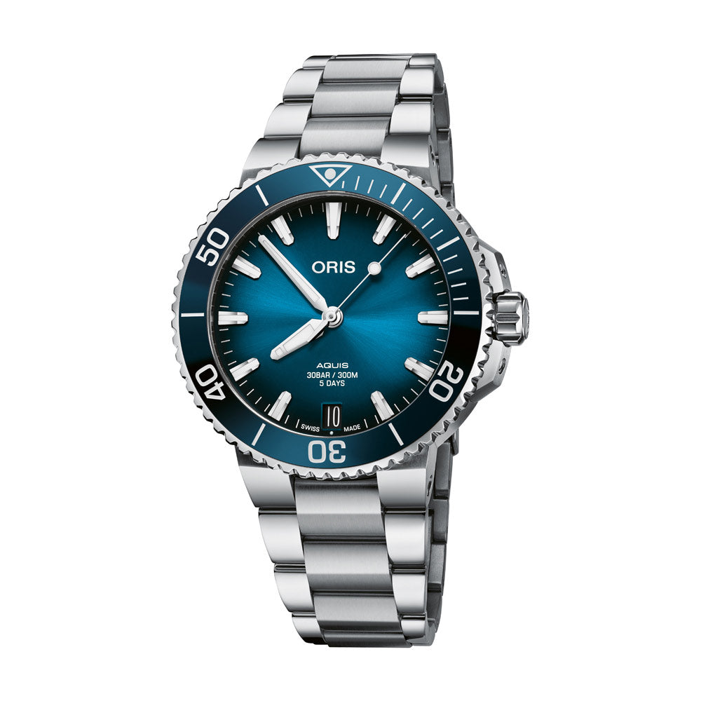 Aquis Date Cal. 400 Men's 01 400 7769 4135-07 8 22 09PEB